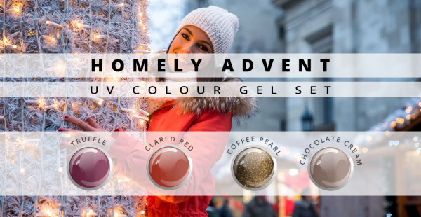 Nails and Beauty Factory Color Gel Set Homely Advent