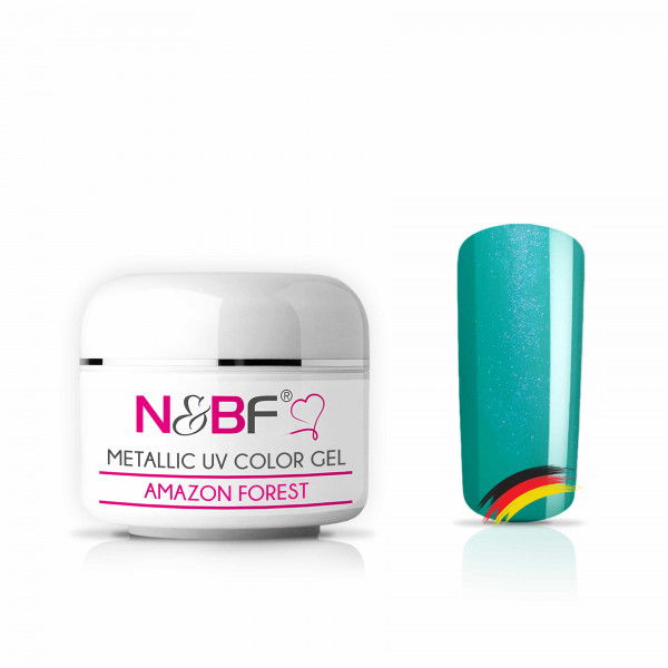 Nails & Beauty Factory Metallic UV Colorgel Amazon Forest Farbgel 5 ml