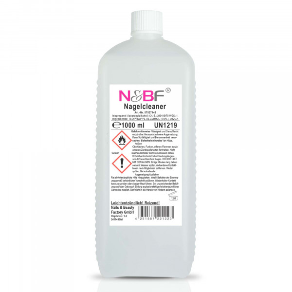 Nails & Beauty Factory Nagelcleaner 1000ml / 1 Liter