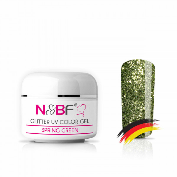 Nails & Beauty Factory UV Colorgel Spring Green Farbgel 5 ml