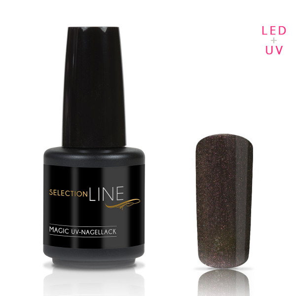 Nails & Beauty Factory Selection Line Magic UV Nagellack Black Aubergine 15ml